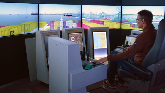 LARA: Inland navigation simulator
