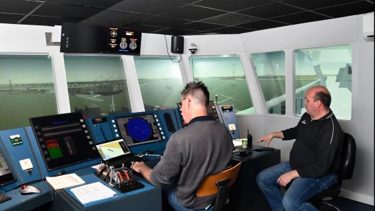Ship manoeuvring simulator 225